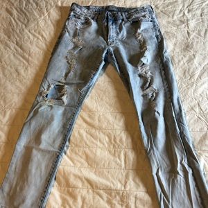 American eagle slim destroyed jeans size 3330